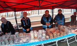 El emeği ürünlerini Filistinliler için satışa sundular