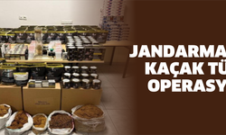 Jandarmadan kaçak tütün operasyonu