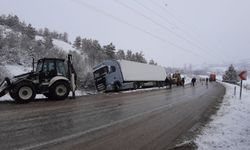 Kar yağışı kazalarda beraberinde getirdi