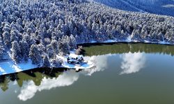 Bolu'nun incisi beyaz gelinliğini giydi