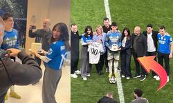 Mengenli ünlü futbolcu Arda Güler, Real Madrid’in Benfica zaferi sonrası doğum gününde sürpriz kutlama yaşadı