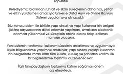 Bolu Belediyesi ruhsat ve iskân süreçlerini dijital ortama taşıyor