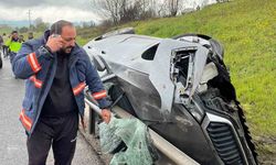 Dörtdivan’da TEM Otoyolu’nda Feci Kaza: 1 Ağır Yaralı