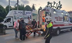 Ali Rıza Tekemen Caddesi'nde Kaza