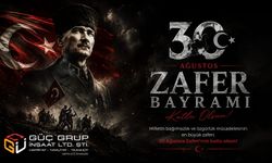 GÜÇ GRUP İNŞAAT LTD. ŞTİ. 30 AĞUSTOS ZAFER BAYRAMI KUTLAMA MESAJI...