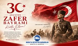 MURAT & SEYFETTİN SARYASLAN. 30 AĞUSTOS ZAFER BAYRAMI KUTLAMA MESAJI...