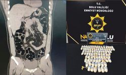 Bolu’da mide operasyonu! 89 kapsül eroin ele geçirildi