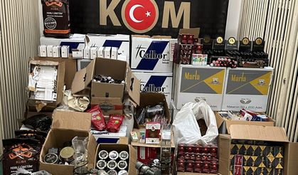 Emniyetten 1 milyon 300 bin liralık kaçakçılık operasyonu