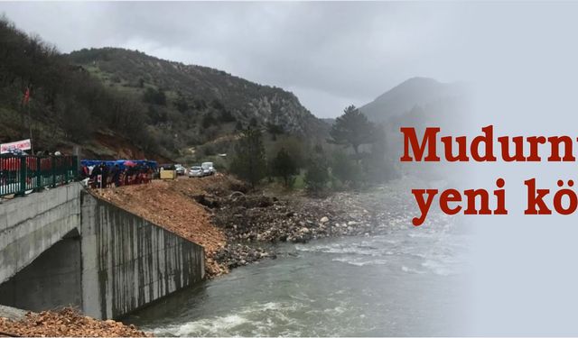 Kazım Konak, köprü açılışında konuştu: “Eserlerimizle gönül köprüleri kuruyoruz”