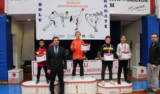 Karate grup müsabakaları Bolu’da yapıldı