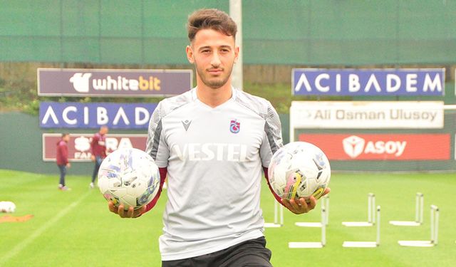 Trabzonspor'un genç oyuncusu Arif Boşluk hedeflerini anlattı