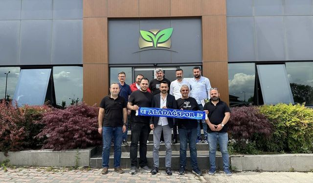 Aladağspor’dan sponsoru GLS Grup’a teşekkür ziyareti