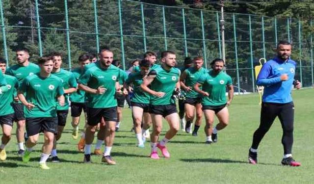 Giresunspor, Bolu’da güç depoluyor