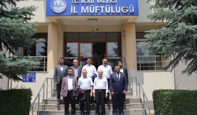 Bolu'da ilçe Müftüleri bir araya geldi