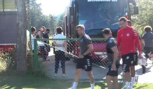 Samsunspor Bolu’da kampa girdi