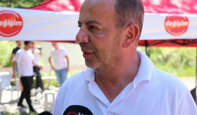 Tanju Özcan CHP'de değişim için başlattığı yürüyüşte Ankara il sınırına ulaştı