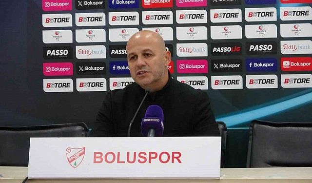 Boluspor - Tuzlaspor maçının ardından