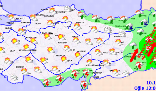 Meteoroloji'den sarı kodlu uyarı