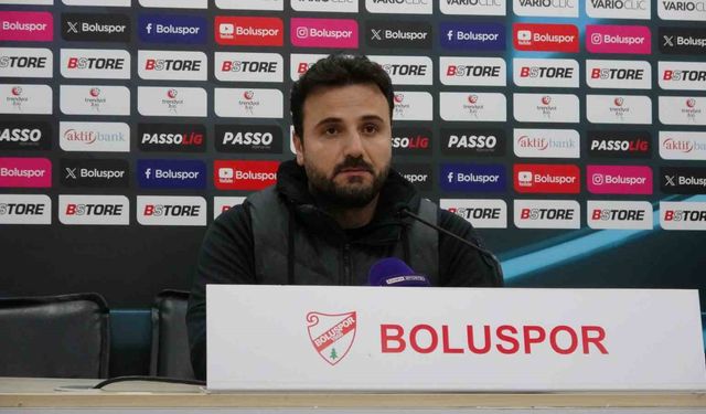 Boluspor-Eyüpspor maçının ardından