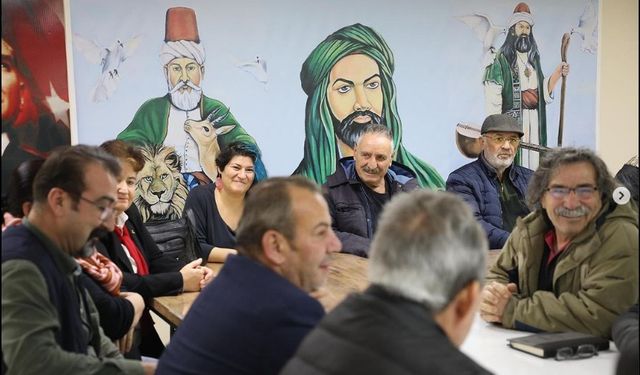 Özcan alevi kültür derneğini ziyaret etti