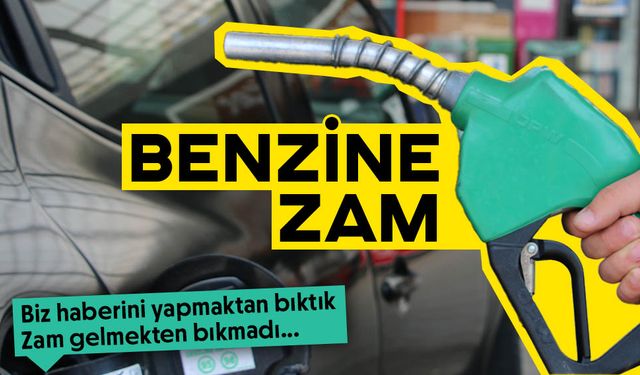 Tabela değişiyor! Benzine zam geliyor: Çarşamba gününden itibaren...