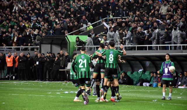 Trendyol 1. Lig: Sakaryaspor: 3 - Kocaelispor: 1