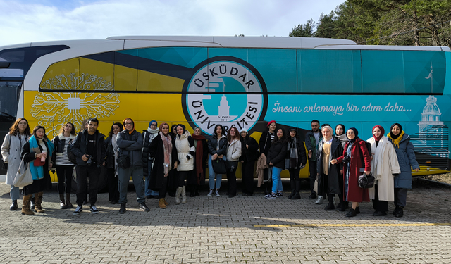 Üsküdar Üniversitesi Fotoğrafçılık Kulübü öğrencileri Abant’ı ziyaret etti