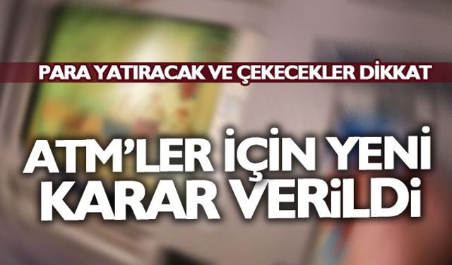 Bankalar Yeni Düzenlemelerle Para Çekme ve Yatırma İşlemlerinde Sınırlama Getiriyor