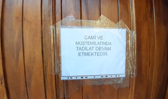 Bolu'da restorasyonu yapılan Tarihi Kanuni Sultan Süleyman Camii: Cuma Namazına Gelenler Geri Döndü