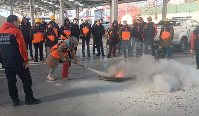 Gerede'de Ortaklaşa Düzenlenen Afet Eğitimleri Tamamlandı