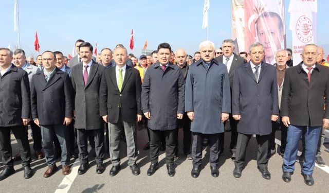 Güney Çevre Yolu Bakan Yardımcısı ile resmen açıldı