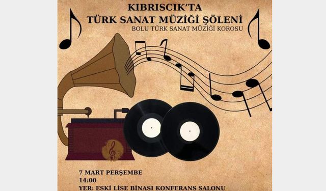 Kıbrıscık'ta Türk Sanat Müziği Konseri: Sanat ve Kültür Buluşması