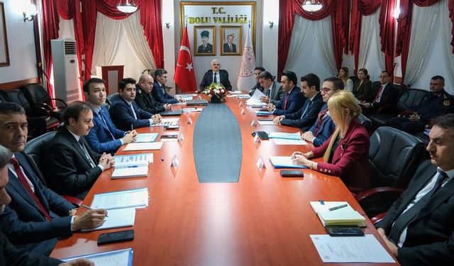 Vali Erkan Kılıç Başkanlığında "Seçim Güvenliği Toplantısı" Gerçekleştirildi