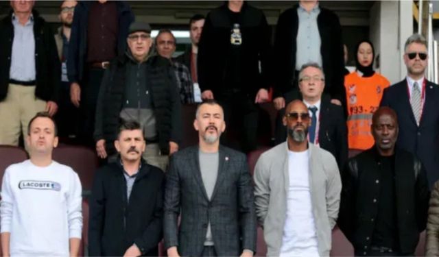 Anelka Maçı Başkan Abak ile izledi