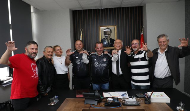 Beşiktaş’lılardan Özcan’a Ziyaret