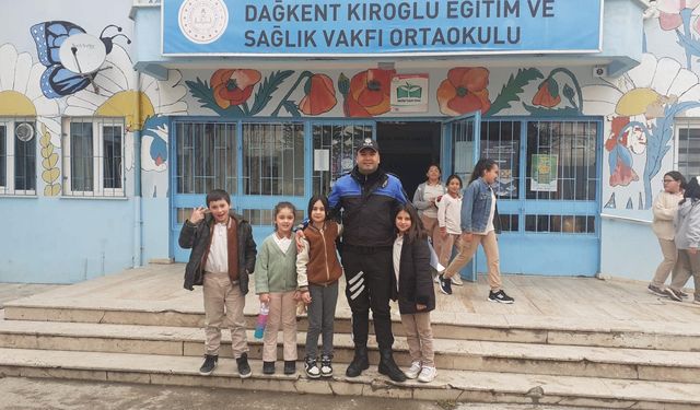 Polisim Yanımda Okulum Güvende Projesi Öğrencilerle Buluştu