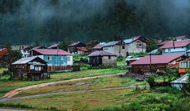 Bolu Aladağlar gölgesinde eşsiz manzara!