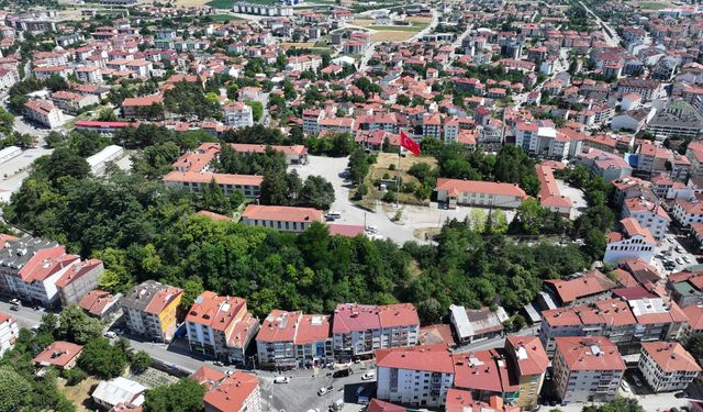 Hisar Tepesinde çalışmalar başladı