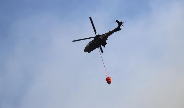 14 uçak ve 31 helikopter sevk edildi