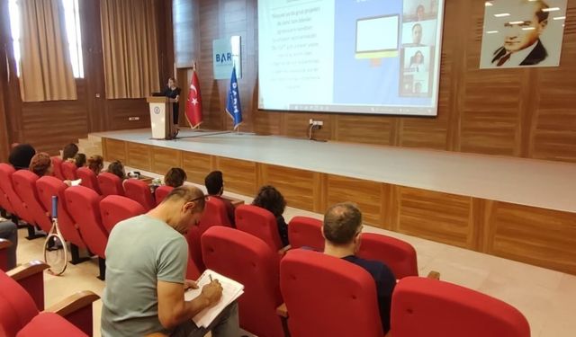 Bolu Abant İzzet Baysal Üniversitesi Doç. Dr. Ceren Mutluer BARÜ’de eğiticilere eğitim verdi