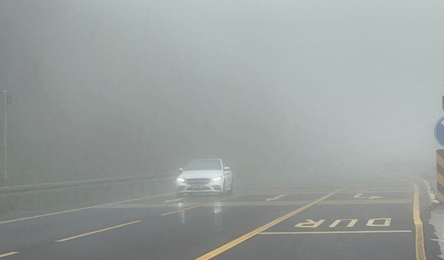 Bolu Dağı'nda göz gözü görmüyor