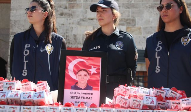 Bolu polisi, şehit meslektaşları Şeyda Yılmaz'ı unutmadı