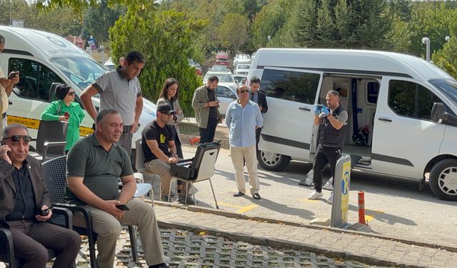 Bolu’da hastane önünde bomba paniği