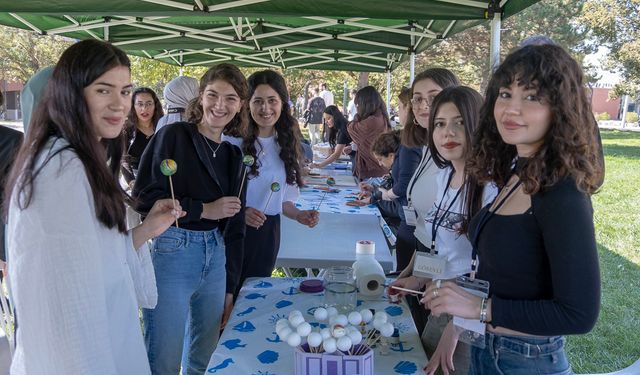 Öğrenciler, festival kapsamında sanat etkinlikleri yaptı