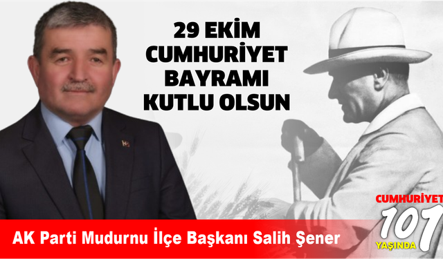 CUMHURİYET BAYRAMI KUTLU OLSUN