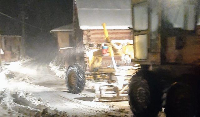 Bolu’da 134 köy yolu ulaşıma kapandı