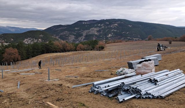 Mudurnu’da 2.25 MW’lik proje başladı