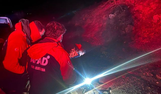 Kayıp vatandaş için Çankırı AFAD ekipleri Dronlu destek veriyor