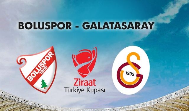 Bolu'da Herkesin gözü kulağı Boluspor - Galatasaray Maçında