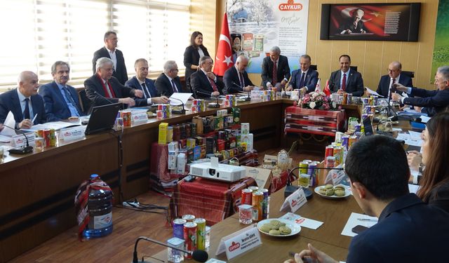 ÇAYKUR KİT alt komisyon toplantısına Yüksel Coşkunyürek katıldı